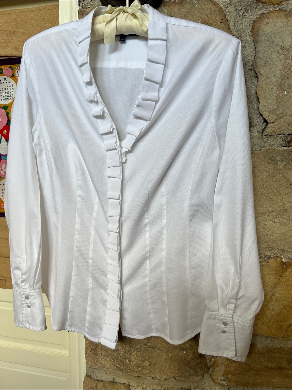 Beautiful white dress shirt
